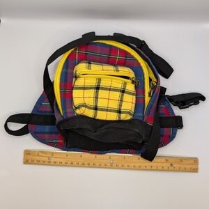 Plaid Multi-Color Men's Bag